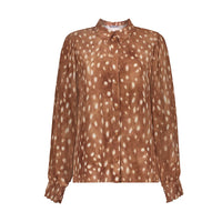 Geisha Geisha Blouse Camel