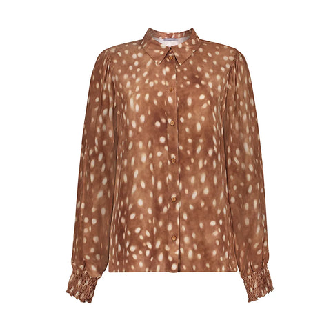 Geisha Geisha Blouse Camel