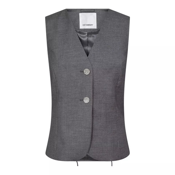 Co`couture Co`couture Gilet Grijs