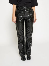 Minus Minus Broek Zwart Lak