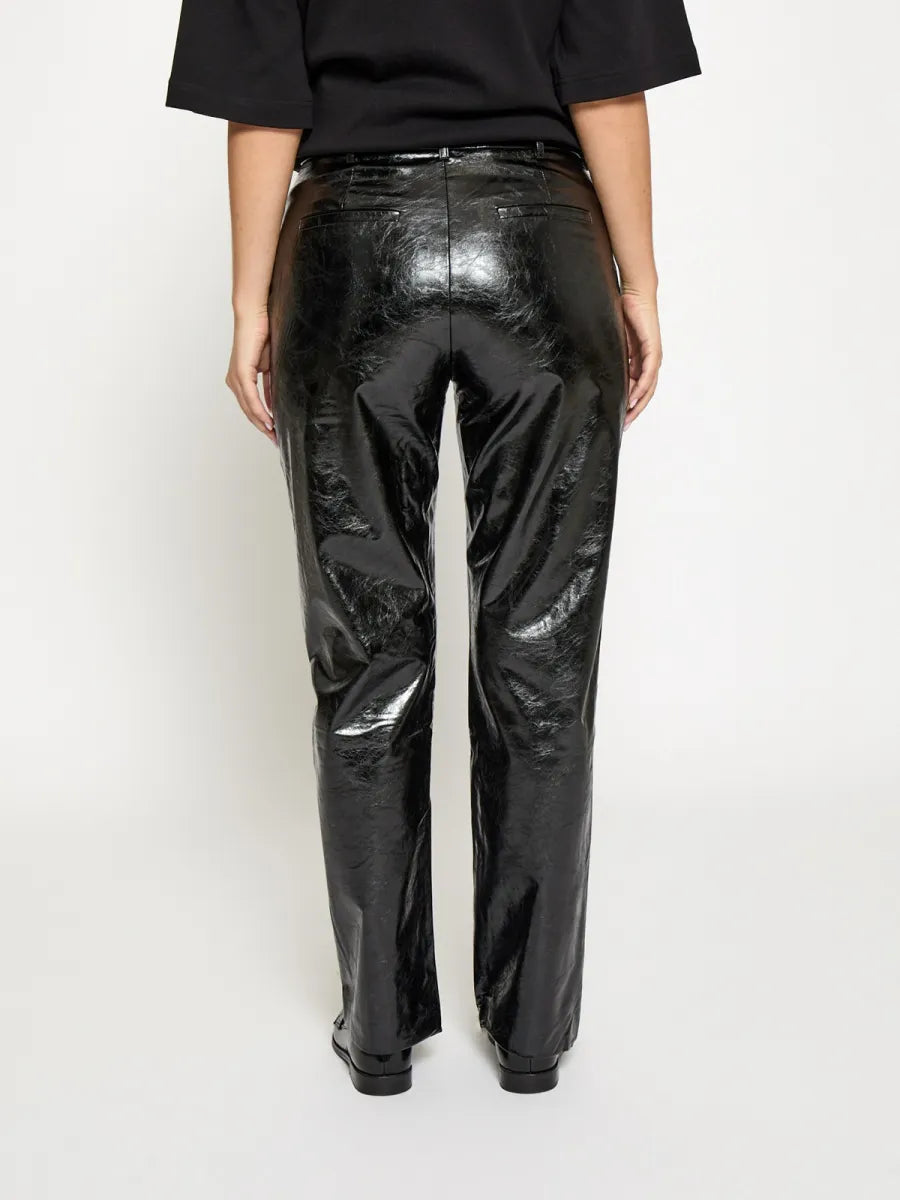Minus Minus Broek Zwart Lak